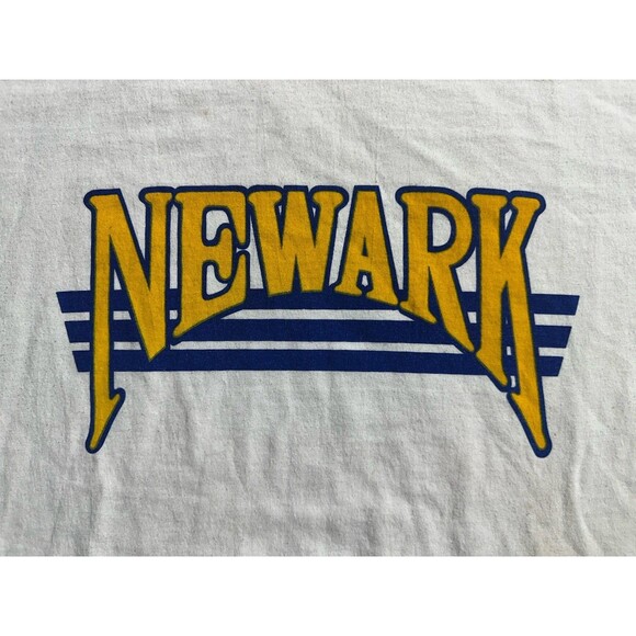 Vintage Champion Ringer Shirt XL X-Large Made in USA Newark Single Stitch - Picture 9 of 15